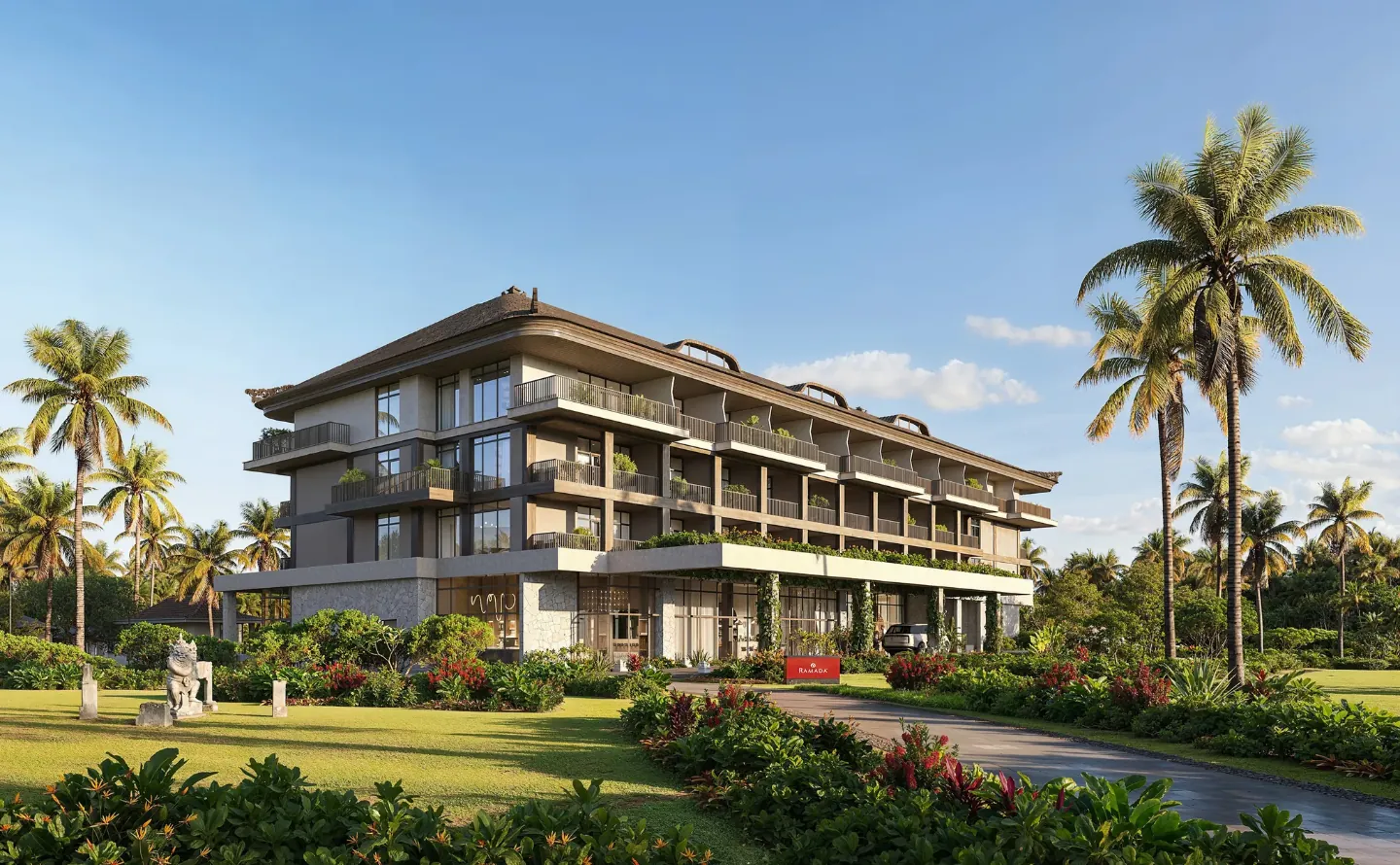Ramada Nusa Dua by Wyndham — рендер комплексу